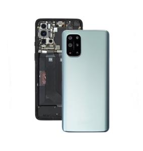 TAPA TRASERA CUBRE BATERIA CON LENTE PARA ONEPLUS 8T PLATEADO