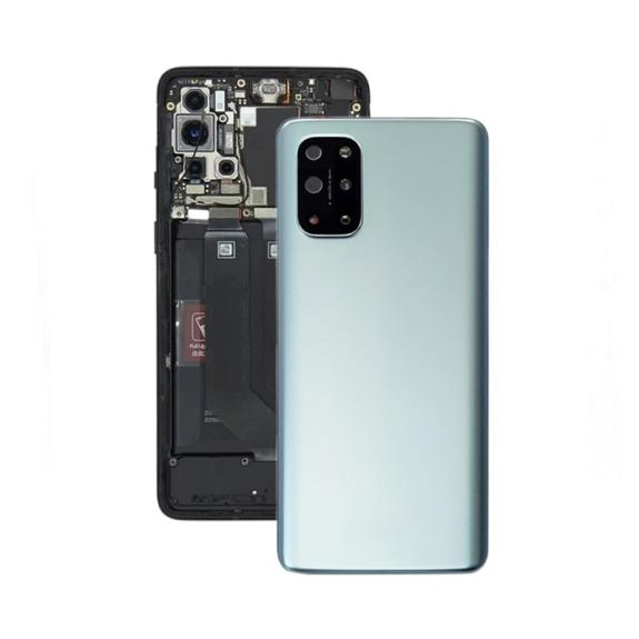 TAPA TRASERA CUBRE BATERIA CON LENTE PARA ONEPLUS 8T PLATEADO