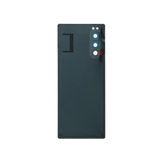 TAPA TRASERA CUBRE BATERIA CON LENTE PARA SONY XPERIA 5 NEGRO