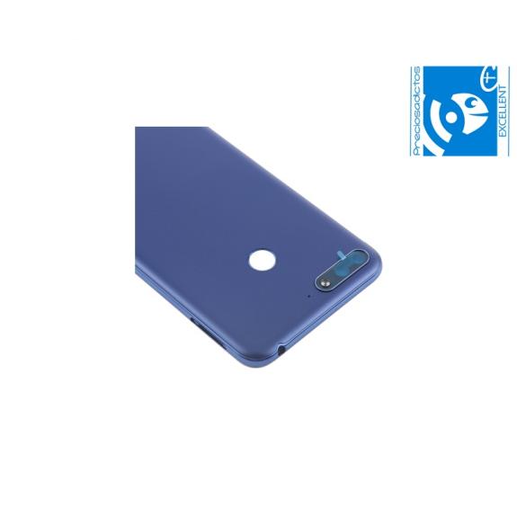 TAPA TRASERA CUBRE BATERIA EXCELLENT PARA HUAWEI Y6 2018 AZUL