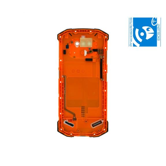 TAPA TRASERA CUBRE BATERIA PARA DOOGEE S70 NARANJA