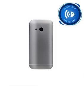 TAPA TRASERA CUBRE BATERIA PARA HTC ONE MINI 2 GRIS