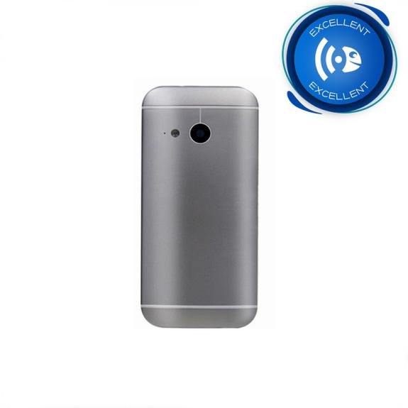 TAPA TRASERA CUBRE BATERIA PARA HTC ONE MINI 2 GRIS