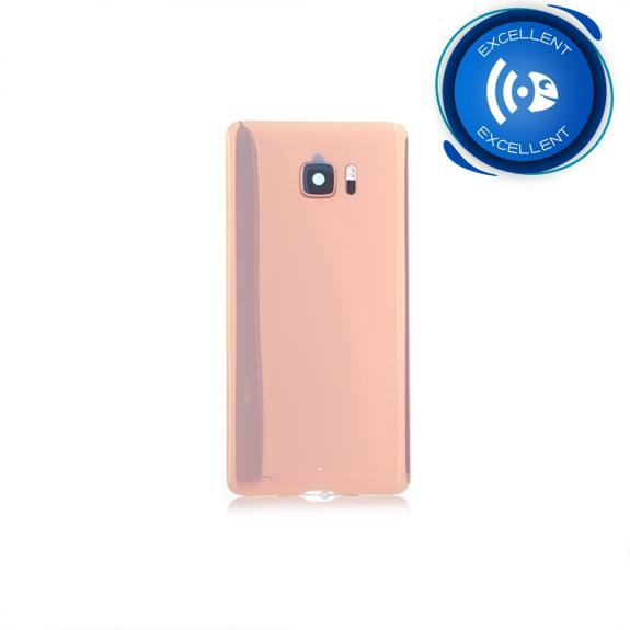 TAPA TRASERA CUBRE BATERIA PARA HTC U ULTRA ROSA