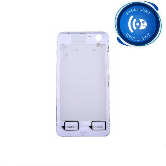 TAPA TRASERA CUBRE BATERIA PARA LENOVO VIBE K5 PLATA
