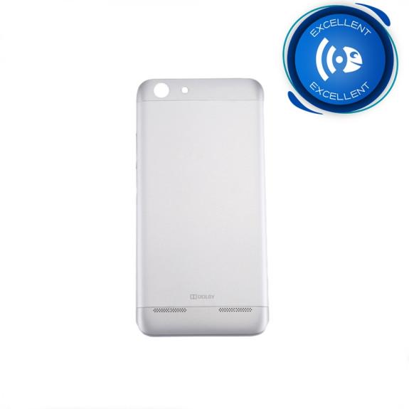 TAPA TRASERA CUBRE BATERIA PARA LENOVO VIBE K5 PLATA