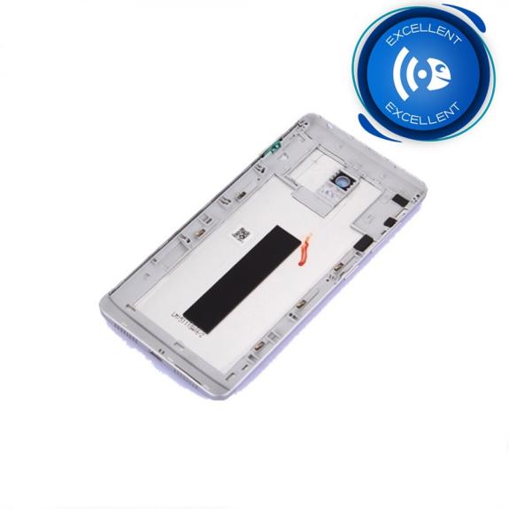 TAPA TRASERA CUBRE BATERIA PARA LENOVO VIBE P1 PLATA