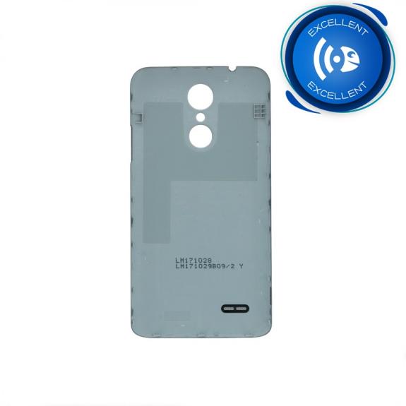 TAPA TRASERA CUBRE BATERIA PARA LG K7 2017 PLATA
