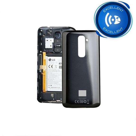 TAPA TRASERA CUBRE BATERIA PARA  LG OPTIMUS G2 NEGRO