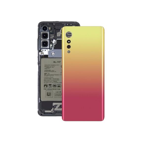 TAPA TRASERA CUBRE BATERIA PARA LG VELVET 5G / ILLUSION SUNSET