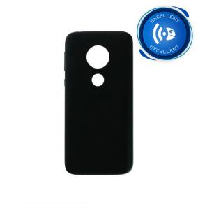 TAPA TRASERA CUBRE BATERIA PARA MOTOROLA E5 PLAY GO NEGRO