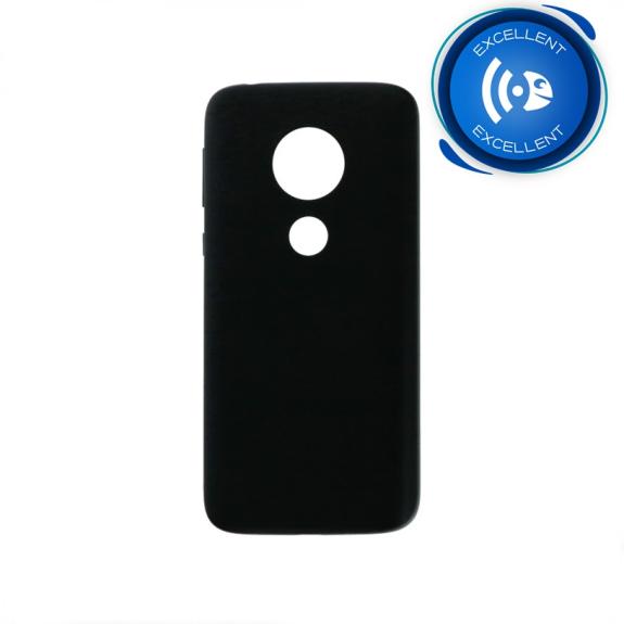 TAPA TRASERA CUBRE BATERIA PARA MOTOROLA E5 PLAY GO NEGRO
