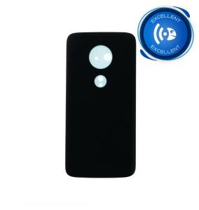 TAPA TRASERA CUBRE BATERIA PARA MOTOROLA G7 PLAY NEGRO