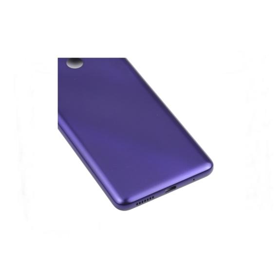 TAPA TRASERA CUBRE BATERIA PARA MOTOROLA G9 POWER MORADO