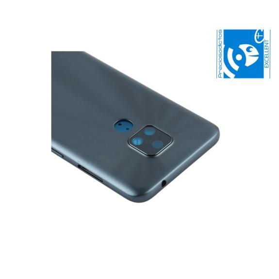 TAPA TRASERA CUBRE BATERIA PARA MOTOROLA MOTO E7 GRIS