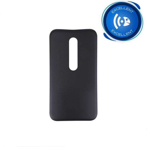 TAPA TRASERA CUBRE BATERIA PARA MOTOROLA MOTO G3 NEGRO