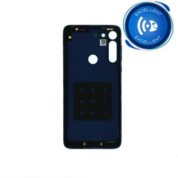 TAPA TRASERA CUBRE BATERIA PARA MOTOROLA MOTO G8 AZUL