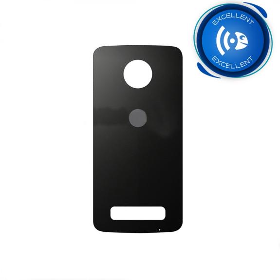 TAPA TRASERA CUBRE BATERIA PARA MOTOROLA MOTO Z3 PLAY NEGRO