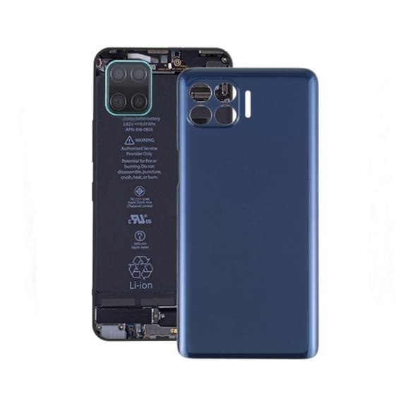 TAPA TRASERA CUBRE BATERIA PARA MOTOROLA ONE 5G UW AZUL