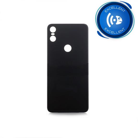 TAPA TRASERA CUBRE BATERIA PARA MOTOROLA ONE  (P30 PLAY) NEGRO