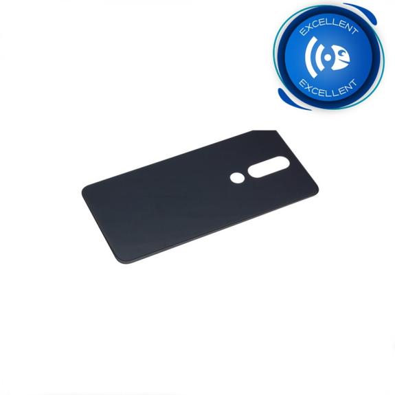 TAPA TRASERA CUBRE BATERIA PARA NOKIA 6.1 PLUS / X6 NEGRO