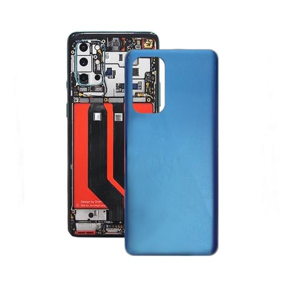 TAPA TRASERA CUBRE BATERIA PARA ONEPLUS 9 AZUL