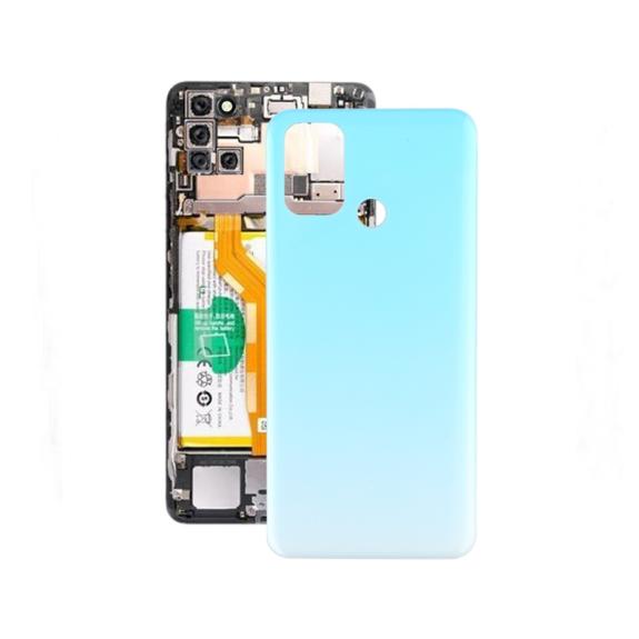 TAPA TRASERA CUBRE BATERIA PARA REALME 7I /REALME C17 AZUL CLARO