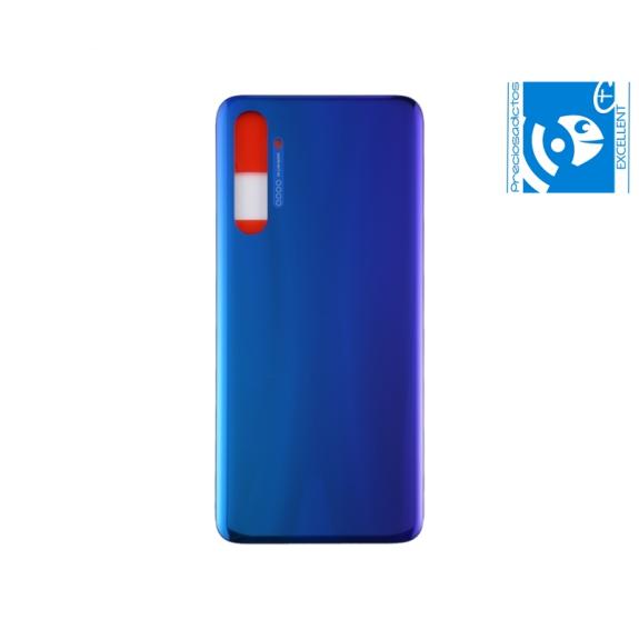 TAPA TRASERA CUBRE BATERIA PARA REALME X2 AZUL AURORA