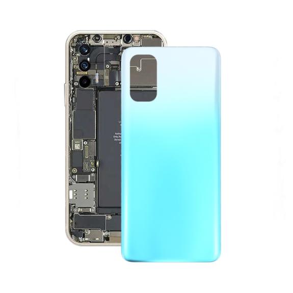 TAPA TRASERA CUBRE BATERIA PARA REALME X7 AZUL