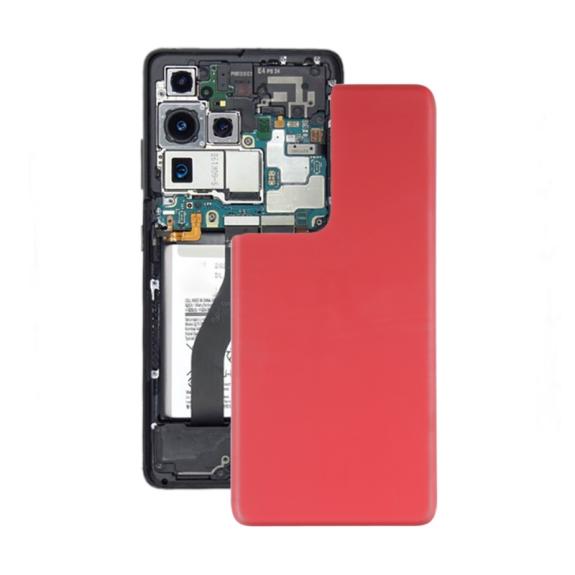 Tapa para Samsung Galaxy S21 Ultra 5G rojo