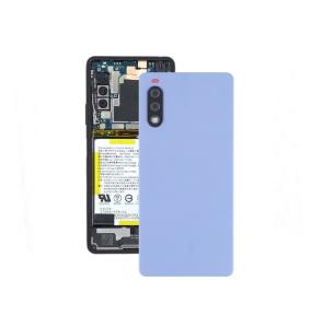 TAPA TRASERA CUBRE BATERIA PARA SONY XPERIA 10 III MORADO