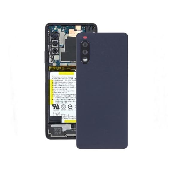 TAPA TRASERA CUBRE BATERIA PARA SONY XPERIA 10 III NEGRO