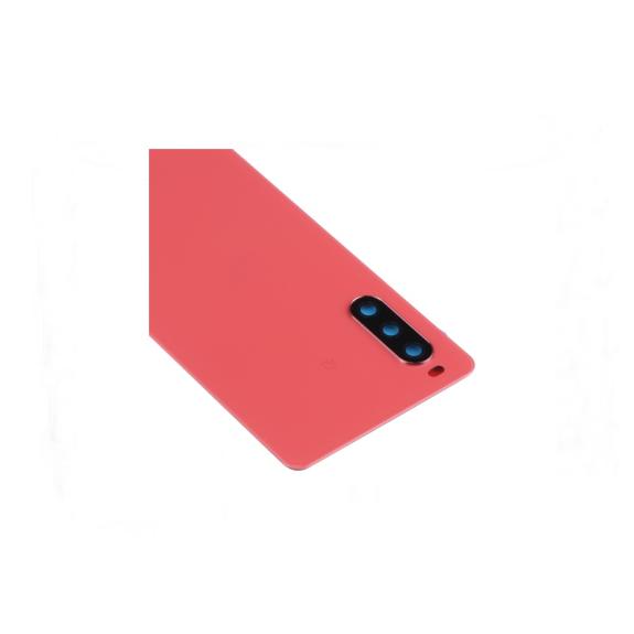 TAPA TRASERA CUBRE BATERIA PARA SONY XPERIA 10 III ROJO