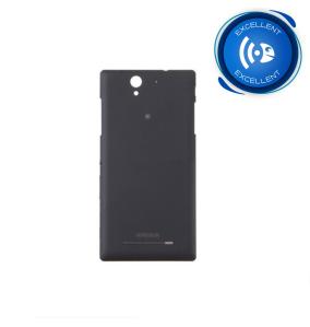 TAPA TRASERA CUBRE BATERIA PARA SONY XPERIA C3  NEGRO
