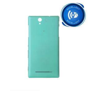 TAPA TRASERA CUBRE BATERIA PARA SONY XPERIA C3 VERDE