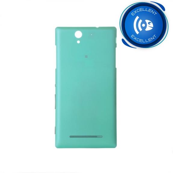 TAPA TRASERA CUBRE BATERIA PARA SONY XPERIA C3 VERDE