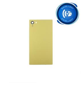 TAPA TRASERA CUBRE BATERIA PARA SONY XPERIA Z5 COMPACT AMARILLO