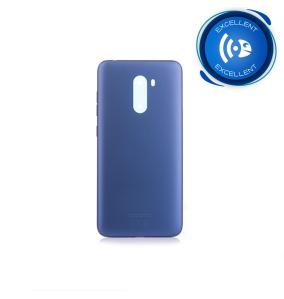 TAPA TRASERA CUBRE BATERIA PARA XIAOMI POCOPHONE F1 AZUL