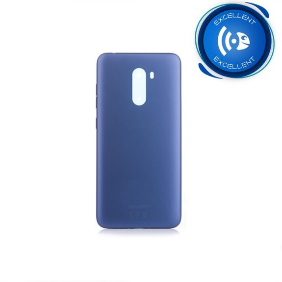 TAPA TRASERA CUBRE BATERIA PARA XIAOMI POCOPHONE F1 AZUL