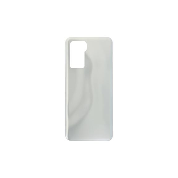 Tapa trasera HZYOO para OPPO Reno12 5G en color plateado