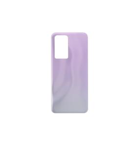 Tapa trasera HZYOO para OPPO Reno12 Pro 5G en color plateado