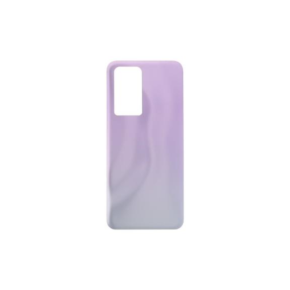 Tapa trasera HZYOO para OPPO Reno12 Pro 5G en color plateado