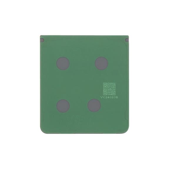 Tapa trasera inferior para Samsung Galaxy Z Flip7 Verde