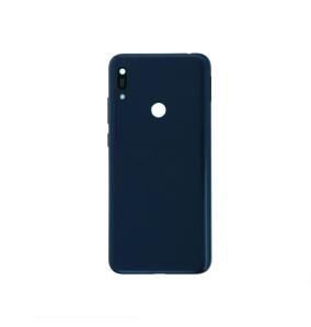 TAPA TRASERA+LENTE Y BOTONES LATERALES PARA HUAWEI Y6 2019 AZUL