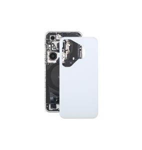 Tapa Trasera Para Huawei Pura 70 Pro Plus en color blanca