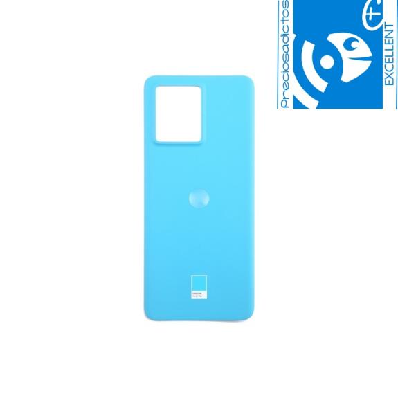 Tapa Trasera Para Motorola Edge 40 Neo en color azul EXCELLENT