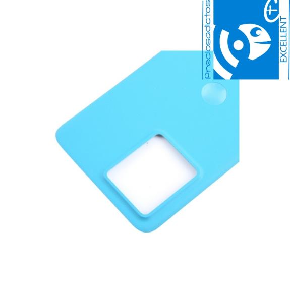 Tapa Trasera Para Motorola Edge 40 Neo en color azul EXCELLENT