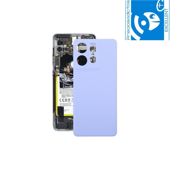 Tapa Trasera Para Motorola Edge 50 Pro en color azul EXCELLENT