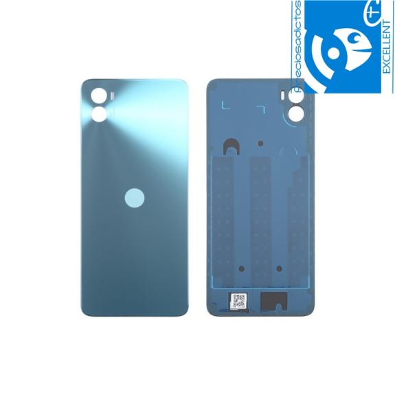 Tapa Trasera Para Motorola Moto E22S en color azul EXCELLENT