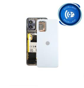 Tapa Trasera Para Motorola Moto G73 en color blanca EXCELLENT
